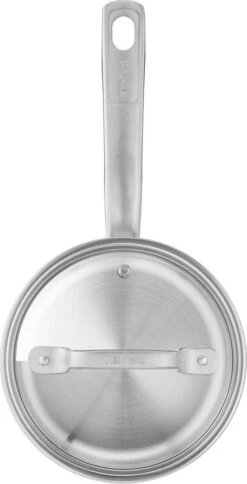 Tefal Virtuoso Pannenset 5 Delig - Hoge Kookpan Ø 22 Cm + Steelpan Ø 16 Cm + Kookpannen Ø 18/20/24 Cm -Greenpan Winkel 613x1200