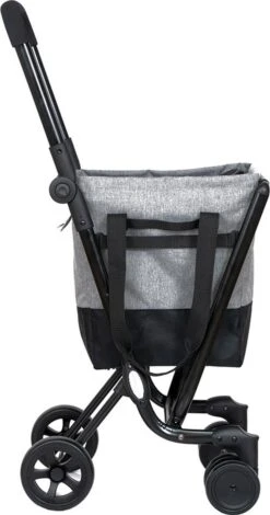 Ceruzo By Playmarket - Easy Go - Boodschappentrolley - Zwart-Groen -Greenpan Winkel 630x1200