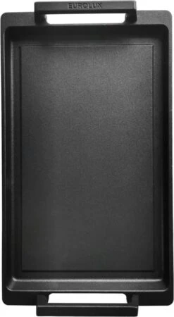 Eurolux Teppanyaki Plaat Met Grepen - 41 X 24 X 2.5 Cm - Zwart - Aluminium - Geschikt Voor Alle Warmtebronnen -Greenpan Winkel 658x1200