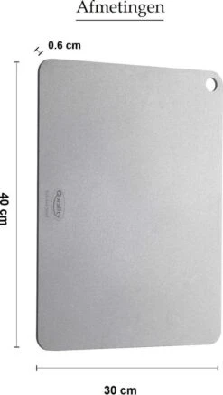 Pizzasteen Van Staal – Pizza Steen - Pizza En Brood Bakken - 40 X 30 X 0,6 Cm - Cadeau Voor Man - Kitchen Steel By Qwality 4 Pizzasteen Van Staal – Pizza Steen - Pizza En Brood Bakken - 40 X 30 X 0,6 Cm - Cadeau Voor Man - Kitchen Steel By Qwality -Greenpan Winkel 677x1200