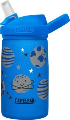 CamelBak Eddy+ Kids SST Vacuum Insulated - Isolatie Drinkfles - 350 Ml - Blauw (Space Smiles) -Greenpan Winkel 708x1200