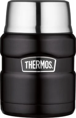 Thermos King Voedseldrager - 47 Cl - Mat Zwart