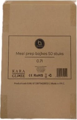 Buxibo - 50 Meal Prep Bakjes - Salade/Lunch Box - Diepvriesbakjes - Vershoudbakjes - Plastic Bakjes Met Deksel - Vershouddoos - Magnetron Vaatwasser Bestendig - 24 Oz/0.7 Liter Inhoud - Herbruikbaar - Kunststof - BPA Vrij - Zwart -Greenpan Winkel 774x1200 3