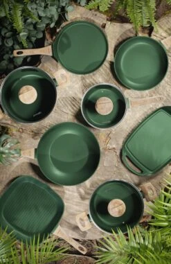 Forest, Braadpan Met Deksel – Ø 16 Cm – 100% Gerecycled Aluminium – Geschikt Voor Alle Warmtebronnen - Duurzame Pan – PFOA Vrij – Sudderpan – Stoofpan – 2.5 L -Greenpan Winkel 777x1200 1