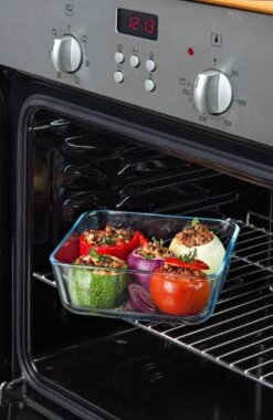 Pyrex - Cook & Freeze Schaal Vierkant Met Deksel 15 X 15cm - Transparant -Greenpan Winkel 781x1200