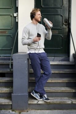 Mepal – Isoleerfles Ellipse 900 Ml – Houdt Je Drankje 12 Uur Warm En 24 Uur Koud – Natural Brushed – Geschikt Voor Bruiswater – Thermosfles – Lekdicht -Greenpan Winkel 798x1200 3