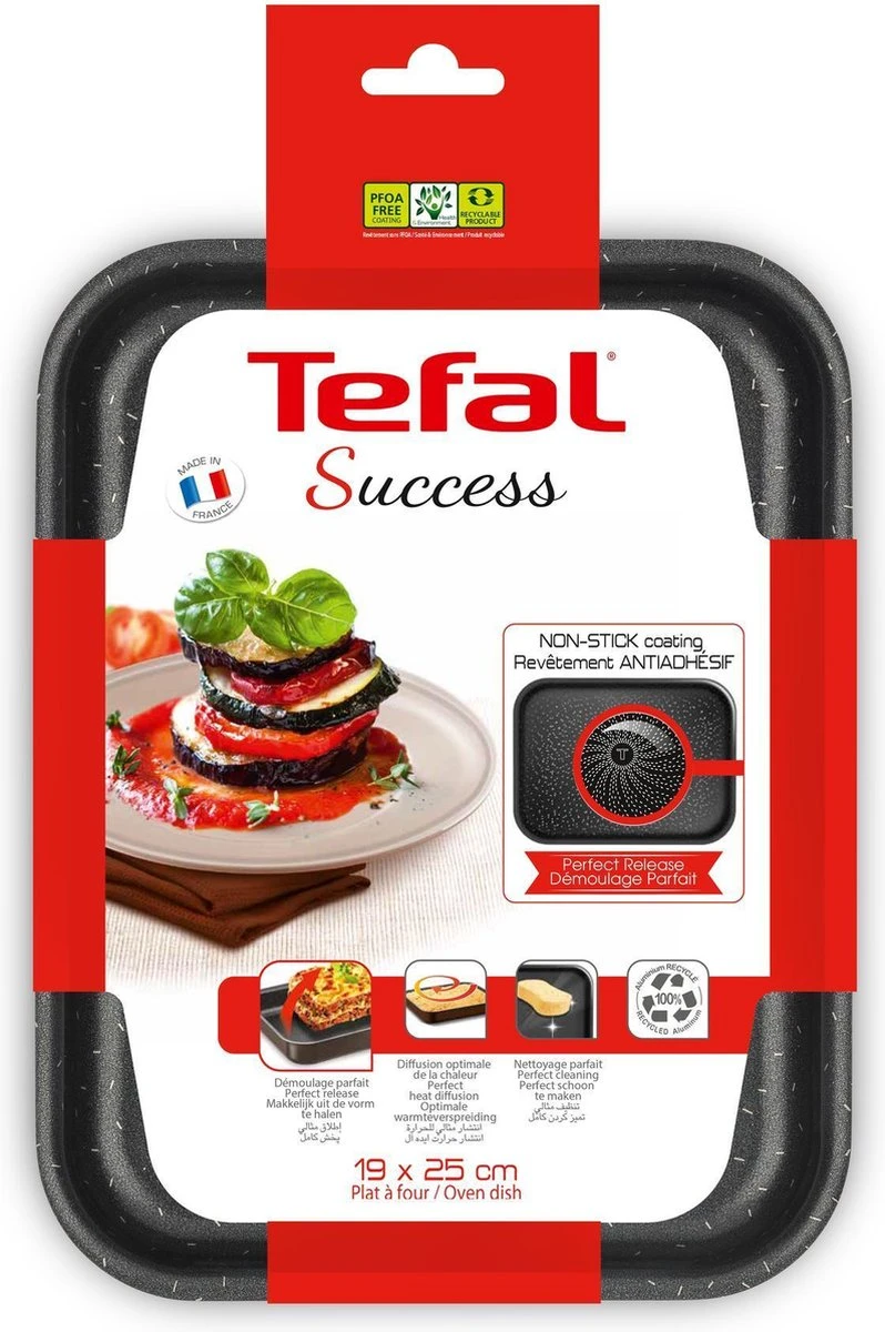 Tefal Success Ovenware Ovenschotel - 20 x 26 cm Tefal Success Ovenware Ovenschotel - 20 X 26 Cm -Greenpan Winkel