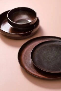 Palmer Serviesset Bama Copper Stoneware 6-persoons 24-delig Koper -Greenpan Winkel 800x1200 25