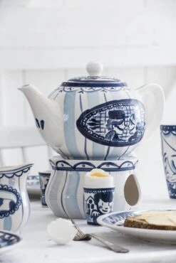 Blond Amsterdam Delfts Blond Mok - Molen - Aardewerk -Greenpan Winkel 801x1200