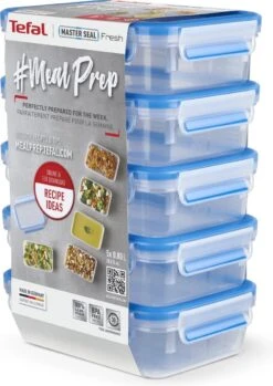 Tefal MasterSeal Fresh Mealprep Set - 5 X 800ml - Blauw -Greenpan Winkel 849x1200 1