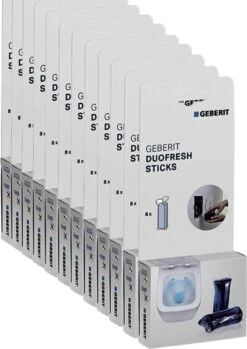 Geberit DuoFresh Sticks - 96 Stuks - Voordeelverpakking - Toilet/WC Blokjes Inbouwreservoir -Greenpan Winkel 850x1200 1