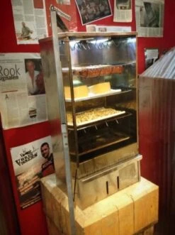 2-L Home & Garden XL Rookoven - RVS - 80x40x28 Cm - 3 Etages -Greenpan Winkel 895x1200 1