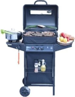 Halifax Gasbarbecue 5,5 KW - Buitenkeuken Met Lavasteen Grillplaat En Gaspit - 100x98 Cm -Greenpan Winkel 921x1200 2