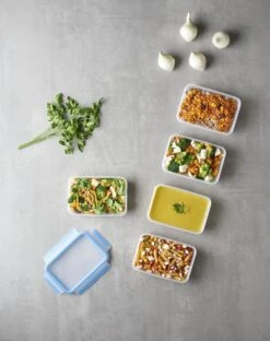 Tefal MasterSeal Fresh Mealprep Set - 5 X 800ml - Blauw -Greenpan Winkel 950x1200 1