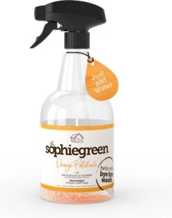 SophieGreen Full House Pakket: Allesreiniger + Keukenreiniger + Badkamerreinger + Sopje Allesreiniger 100g -Greenpan Winkel 951x1200