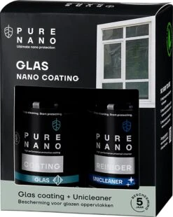 PURE NANO Glas - Nano Coating Voor 5 Jaar Heldere Ramen Met Minder Schoonmaakwerk - 250 Ml 7 PURE NANO Glas - Nano Coating Voor 5 Jaar Heldere Ramen Met Minder Schoonmaakwerk - 250 Ml -Greenpan Winkel 956x1200