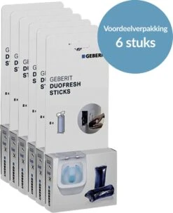 Geberit DuoFresh Sticks - 48 Stuks - Voordeelverpakking - Toilet/WC Blokjes Inbouwreservoir -Greenpan Winkel 978x1200